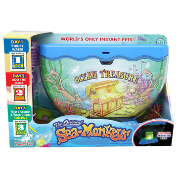 The Original Sea Monkeys - Ocean Treasure Aquarium - Grow Your Own Pets Educational Science Kit - Amazing Science Experiments Fo