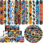 YYMYMGJ Monster Truck Party Favors, 24 Pcs Monster Truck Slap Bracelets 50 Pcs Monster Truck Stickers Monster Truck Birthday Par