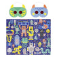 Petit Collage Monster 100pc Jigsaw Puzzle, Ages 4+