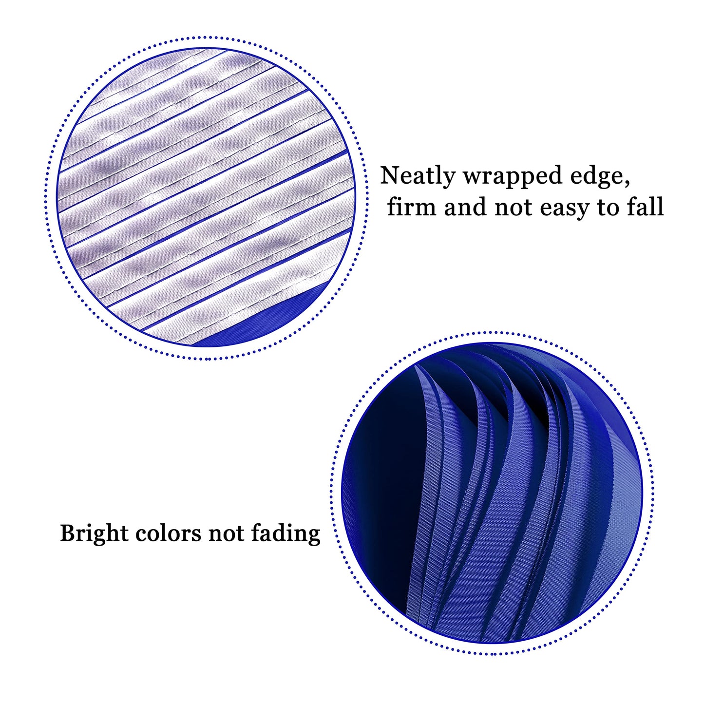 Weitbf 50Ft 30Pcs Blue Pennant Banners Flags String Triangle Diy Bunting Flags,Party Decorations For Grand Opening,Kids Birthday