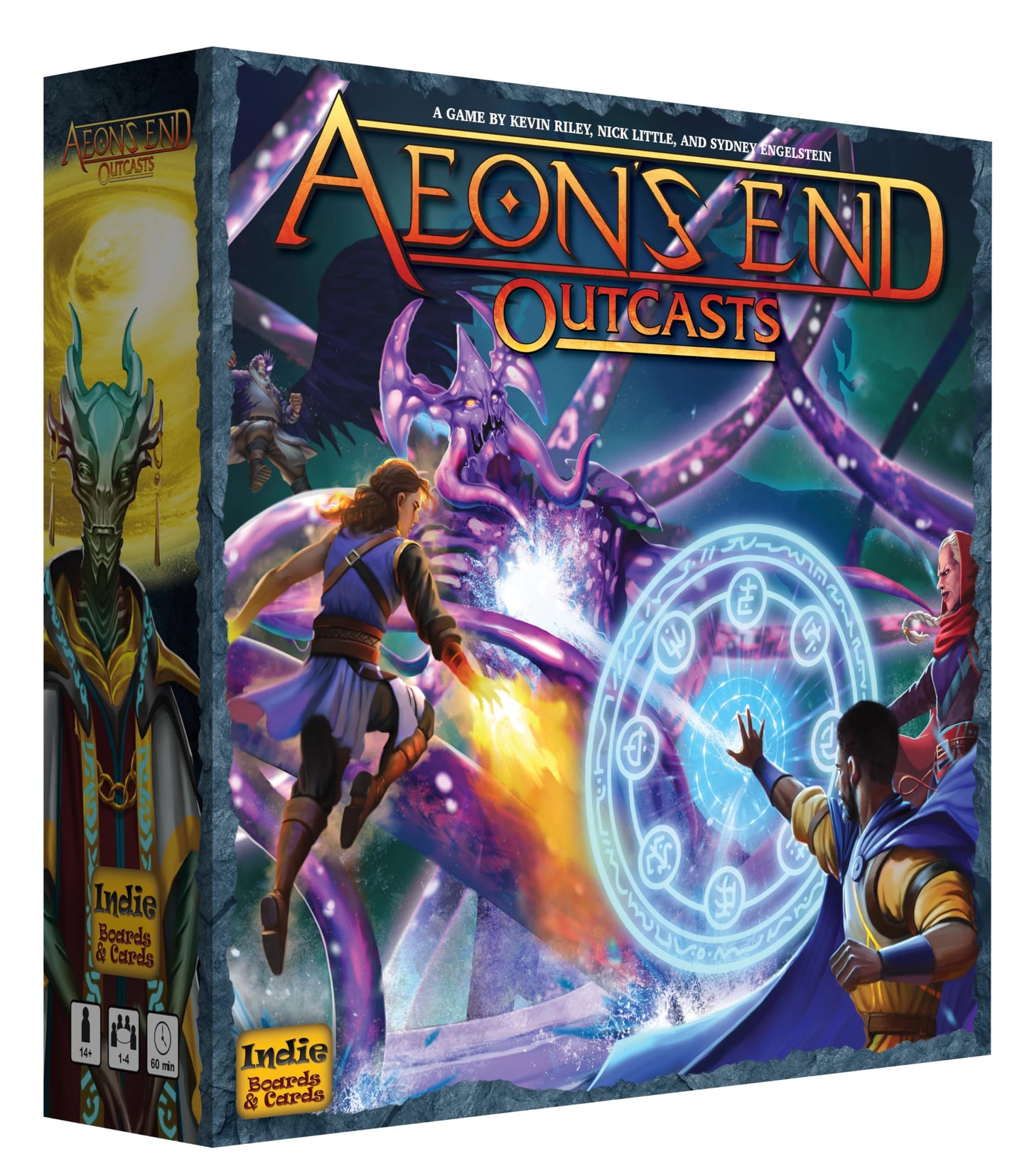 Indie Boards and Cards Aeon's End Outcasts Board Game, One Size, Blue, Model IBG0AEO1, Cardboard Material