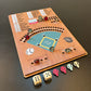 CBLKUS Baseball Dice Board Game Fun Board Game with Dice Wooden Baseball Games for Family Party and Holiday Gatherings Baseball Board Game enhanced Version