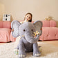 Tumyay Giant Elephant Stuffed Animal Plush Soft Toy,Large Jumbo 25'' Cute Big Size Huge Fluffy Plushy Fat Plushie,Birthday Gifts