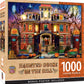 Masterpieces 1000 Piece Halloween Jigsaw Puzzle - Haunted House On The Hill - 19.25''X26.75''