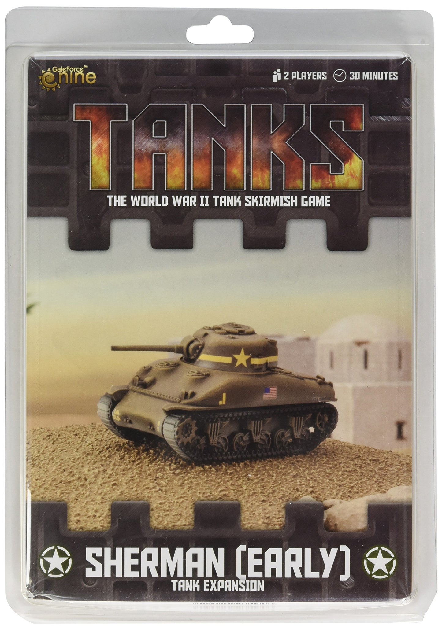 Gale Force 9 Tanks American Sherman (Early) Tank Expansion Board Games