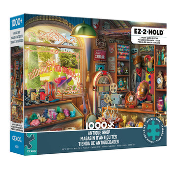Ceaco - Antique Shop - 1000 Oversized Piece Jigsaw Puzzle