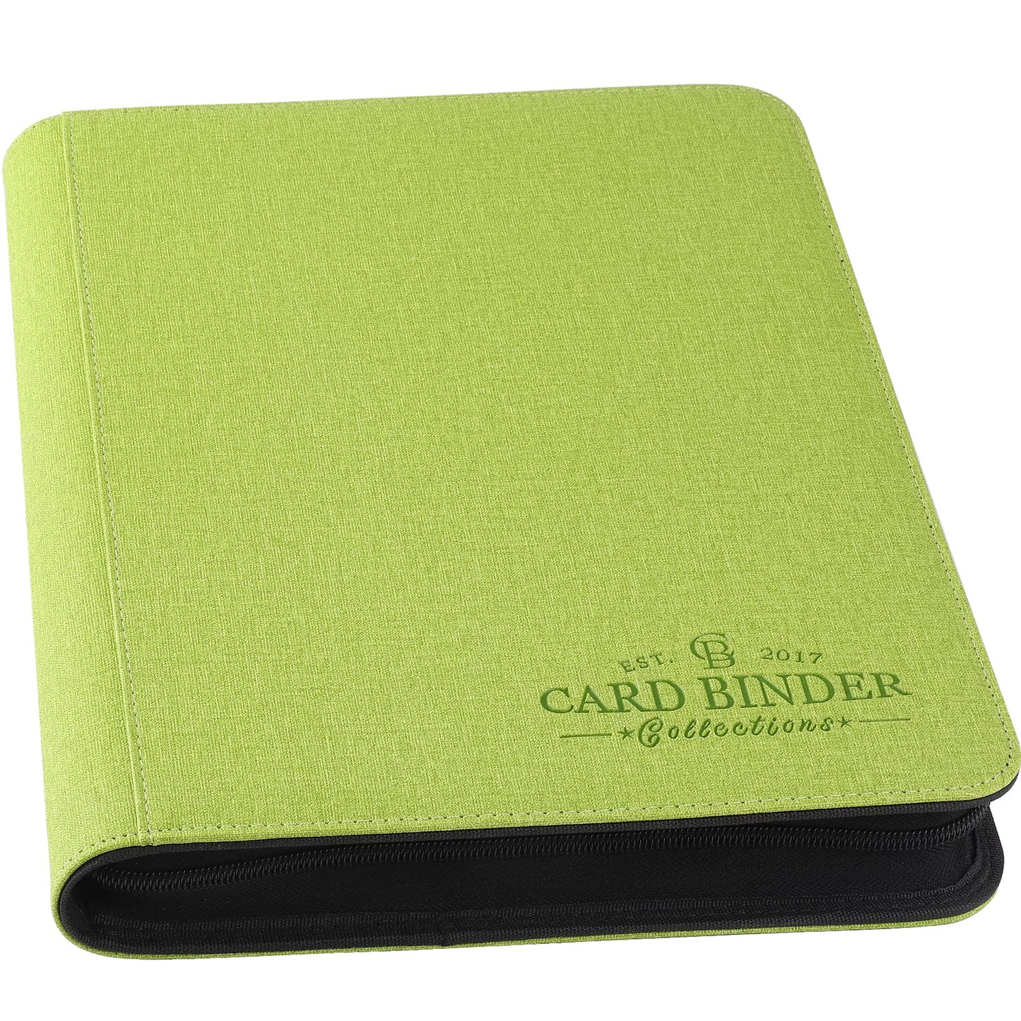 Foalgo Trading Card Binder  Card Collection Binder Album Folder with 540 Side Loading Pockets  9 Pocket Trading Card Album Folder for TGC MTG  Baseball Cards  Yugioh(Green)