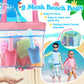 FUSPWEAO Collapsible Beach Toys Sand Toys for Kids, Sandbox Toys with 2 Collapsible Beach Buckets, Mesh Bags, Sand Molds, Sand C