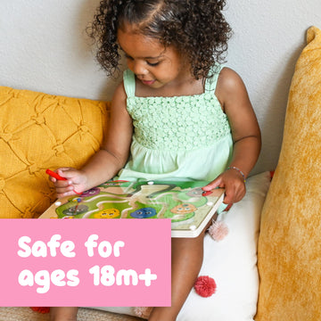 Spark & Wow Magnetic Maze | My Emotions Tree | Magnet Board For Toddlers | Six Emotions & Colors | Ages 18M+ | Emotional Regulat