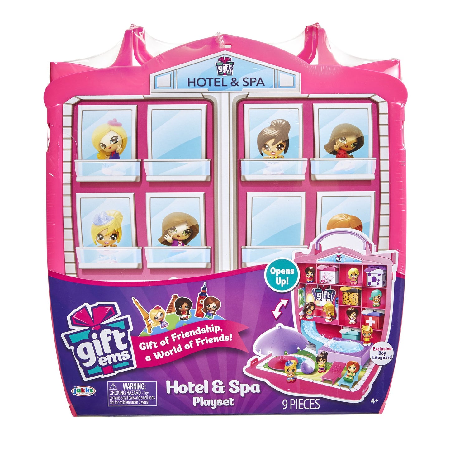 Gift 'Ems Gift Bag Hotel & Spa Playset