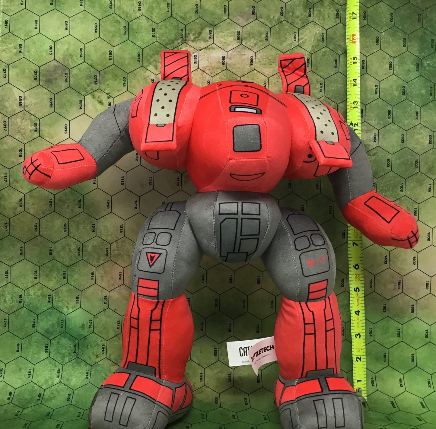 Catalyst Game Labs Battletech Plushytech Archer (Kell Hounds), Plush Atlas Perfect For Mechwarrior Fans
