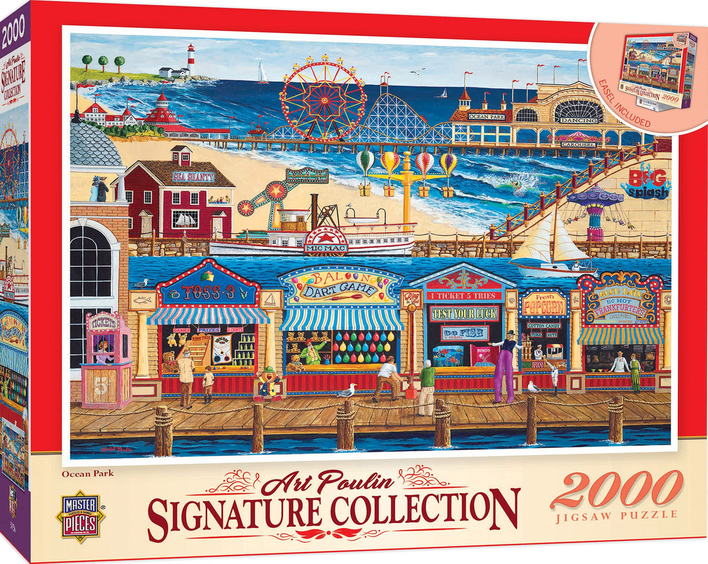 Signature Series Ocean Park 2000 Piece Jigsaw Puzzle