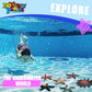 Novelty Place 6 Pcs Diving Starfish Pool Toys For Kids - Colorful Simulated Star Fish Sea Animals Underwater Dive Throw Toy Set - Perfect For Summer Beach Games, Pool Parties And Dive Training