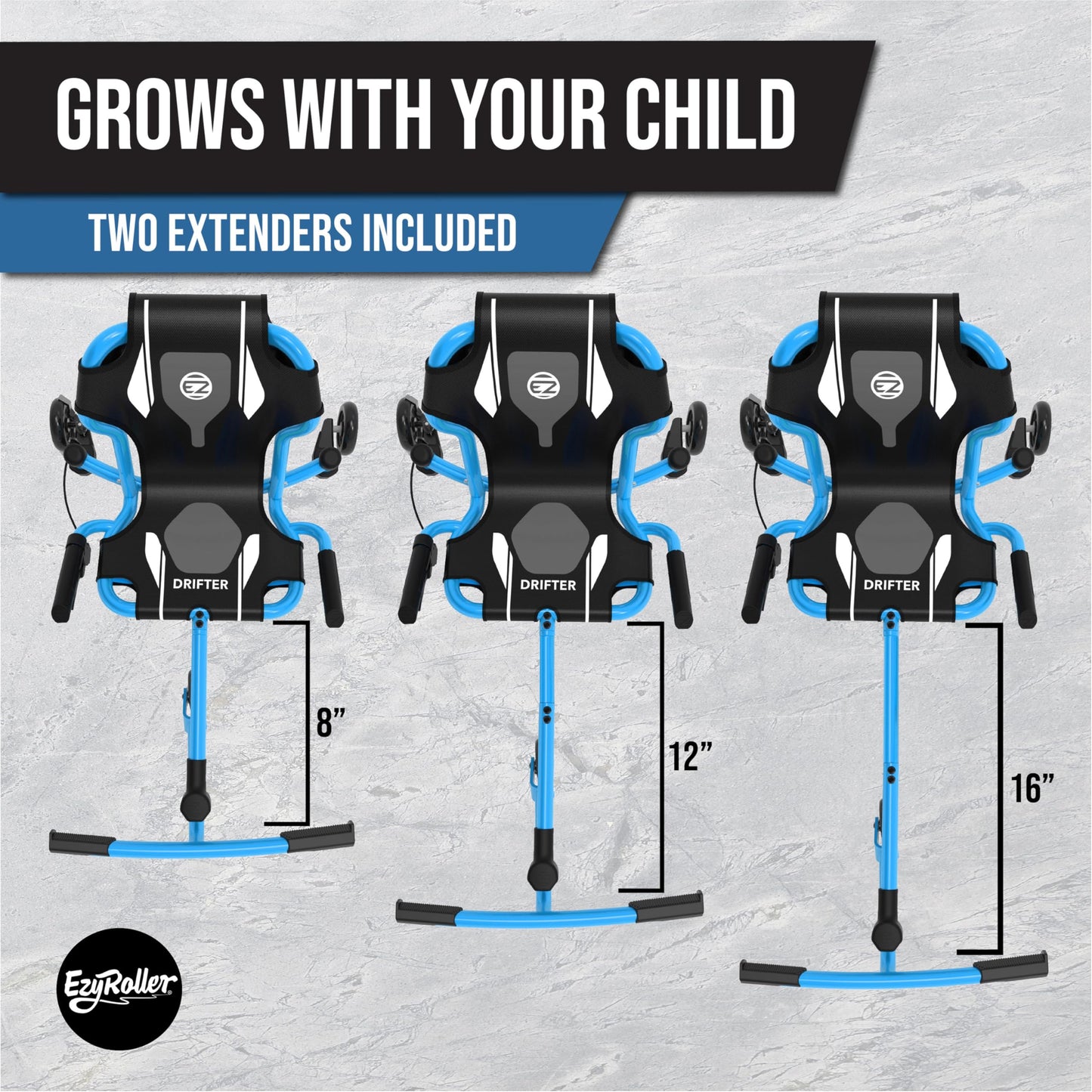 Ezyroller New Drifter-X Ride On Toy For Ages 6 And Older, Up To 154Lbs. - Pink