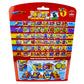 Superthings Series 1 - Blister Pack (10) By Goliath - Contains 9 Superthings And 1 Super Rare Gold Character