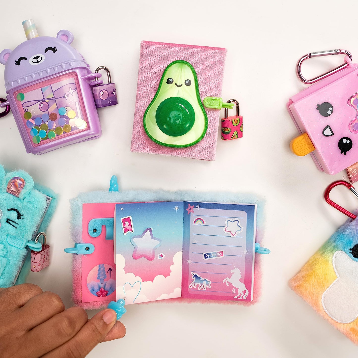 Real Littles - Comes With Only 1 Journal - Collectible 50 Page Micro Journal With 3 Surprises Inside! - Styles May Vary