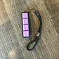 Four-Button Clicky Mechanical Switch Fidget Toy | Stim Toy, Stress Relief, Adhd (Black Base, Light Purple Keycaps)