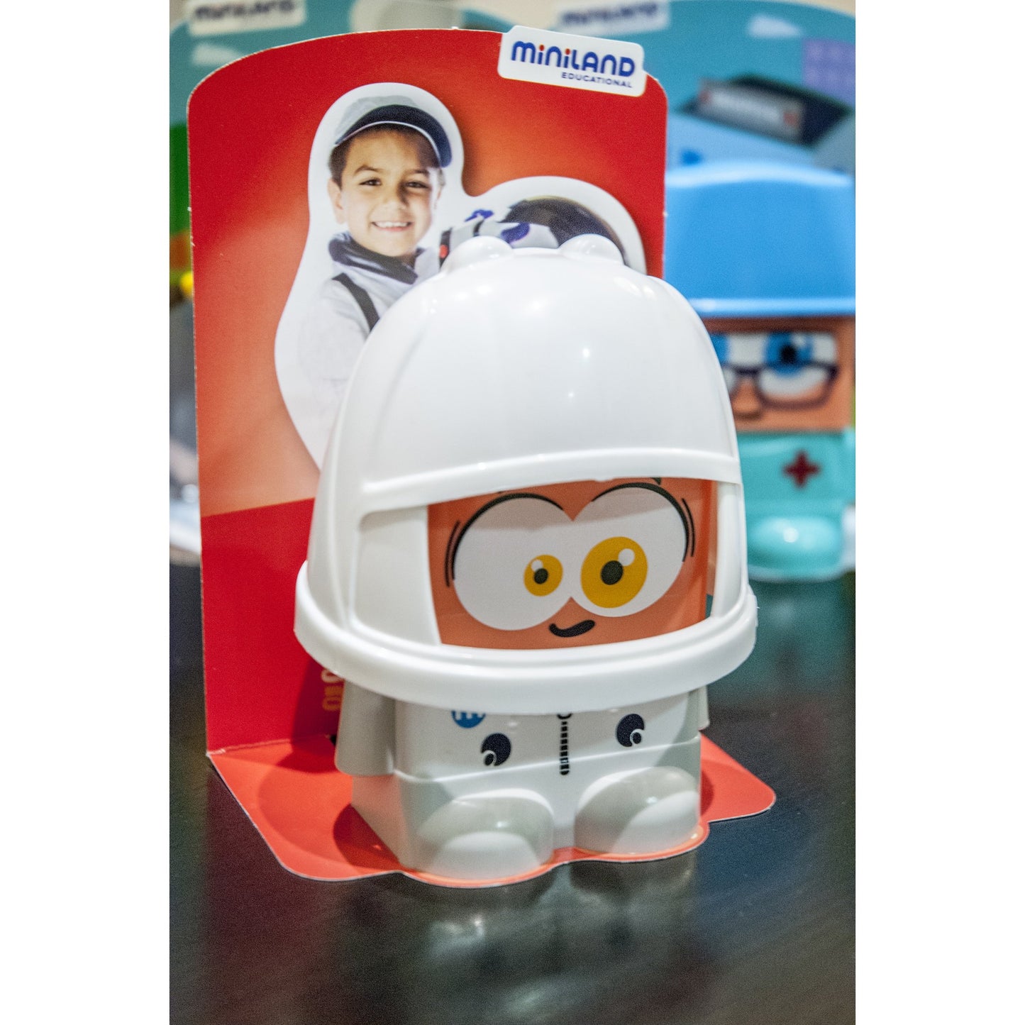Miniland Job Blocks Board Game For Toddlers Age 2 - Preschoolers Age 4, Teaches Careers, Diversity, Fun Language Development, Pretend Play, Free Curriculum