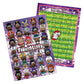 Teenymates NFL 2024 Party Animal Series 4 Pack - 8 Figures Total, 1 Inch Brown Plastic Toys