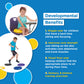2 Pack - Inflated Stability Balance Disc, Including Free Pump - Bulk Packaging