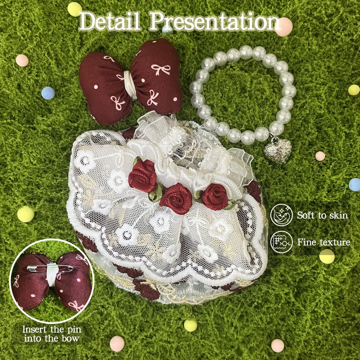 17cm Doll Clothes Set & Outfit Set for 17cm Dolls - enhanced Fashion Dresses with Accessories  elegant Chic Doll Clothing & Style Bundle Princess Pink