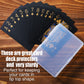 Playing Card Box Case Trading Card Storage Organizer 3.8 x 2.7 x 0.8 Inch Clear Case Empty Plastic Storage Box for Gaming(10 Pie