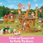 Calico Critters Baby Hedgehog Hideout Playset; Collectible Dollhouse Toy With Figure & Environment Included