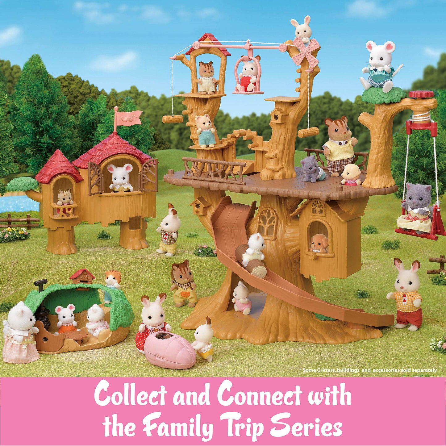 Calico Critters Baby Hedgehog Hideout Playset; Collectible Dollhouse Toy With Figure & Environment Included