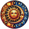 Sun and Moon Wooden Puzzles for mature-themeds  200pcs Wooden Jigsaw Puzzles for mature-themeds  Sun and Moon Unique Shaped Jigsaw Puzzles Creative Gift for Friend Family Game Medium Size 10'' x 10''