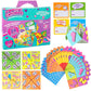 Fantasy Fortune Teller Kits (24ct)- Perfect Goodie Bag Party Favors for Kids Birthday Party - Each Includes Pre-Folded Paper Ori