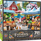 Masterpieces 750 Piece Jigsaw Puzzle For Adults and Family - Old Mill Farm Stand - 18x24