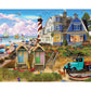 White Mountain Fun at The Beach Puzzle 1000 Piece Coastal Jigsaw Puzzles for Adults