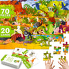 Quokka Search And Find Puzzles For Kids Ages 4-6 - Riddle Kids Puzzles 6-8 Years Old - 70 Unique Pcs | 20 Illustrated Guessing Cards | Engaging Children Themes - Australia Puzzle Gift For Toddlers 3-5