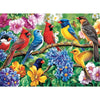 300 Piece Puzzles for mature-themeds - Colorful Birds & Blooming Flowers Jigsaw  Relaxing 300 Piece Puzzles for mature-themeds Large Piece  for Puzzle Fans  Kids & Seniors (20.5  x 15 )