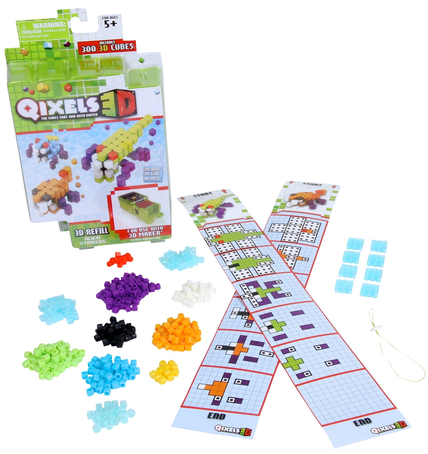 Qixels 3D Refill - Alien Strikers