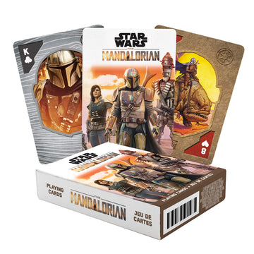 Aquarius Star Wars Playing Cards - The Mandalorian Themed Deck Of Cards For Your Favorite Card Games - Officially Licensed Star