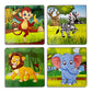 Lefan Wooden Jigsaw Puzzle Games for Children & Kids Wooden Puzzle for 2 3 4 5 6Year Old Girls Boys Animals Jigsaw Puzzle(Pack o