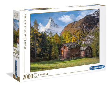 Clementoni - 32561 - Collection Puzzle For Adults And Children - Fascination With Matterhorn - 2000 Pieces