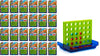 Ja-Ru Pocket Travel Mini Four In A Row Game (24 Units) Pocket Size Travel Games & Family Board Games. Outdoor & Indoor Recess To