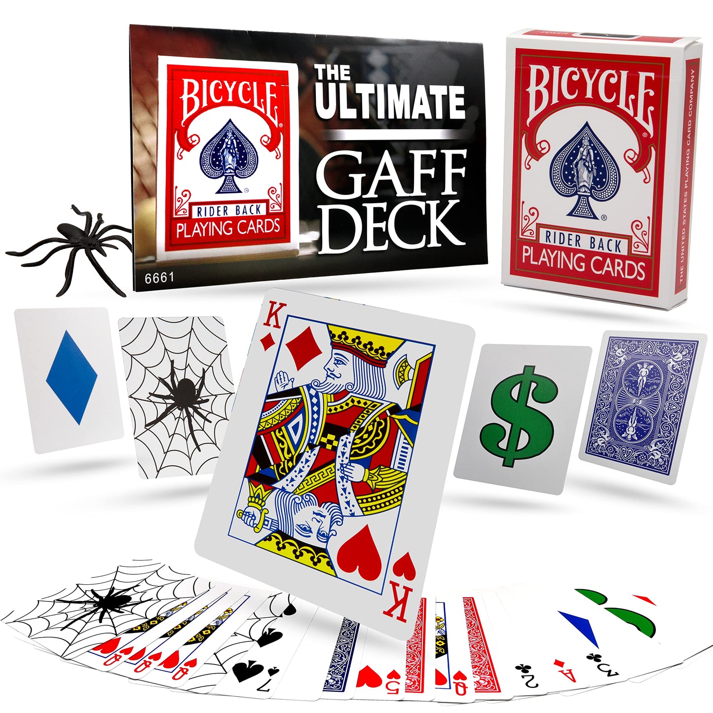 Ultimate Gaff Deck Card Tricks - Special Printed Bicycle Cards