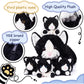 Ikasa Mommy Cat Stuffed Animal Mom And Baby Plush Toy,Cute 16' Soft Cuddly Huggable Toys With Little Mini Babies Kitten,Gifts For Kids Girls Boys