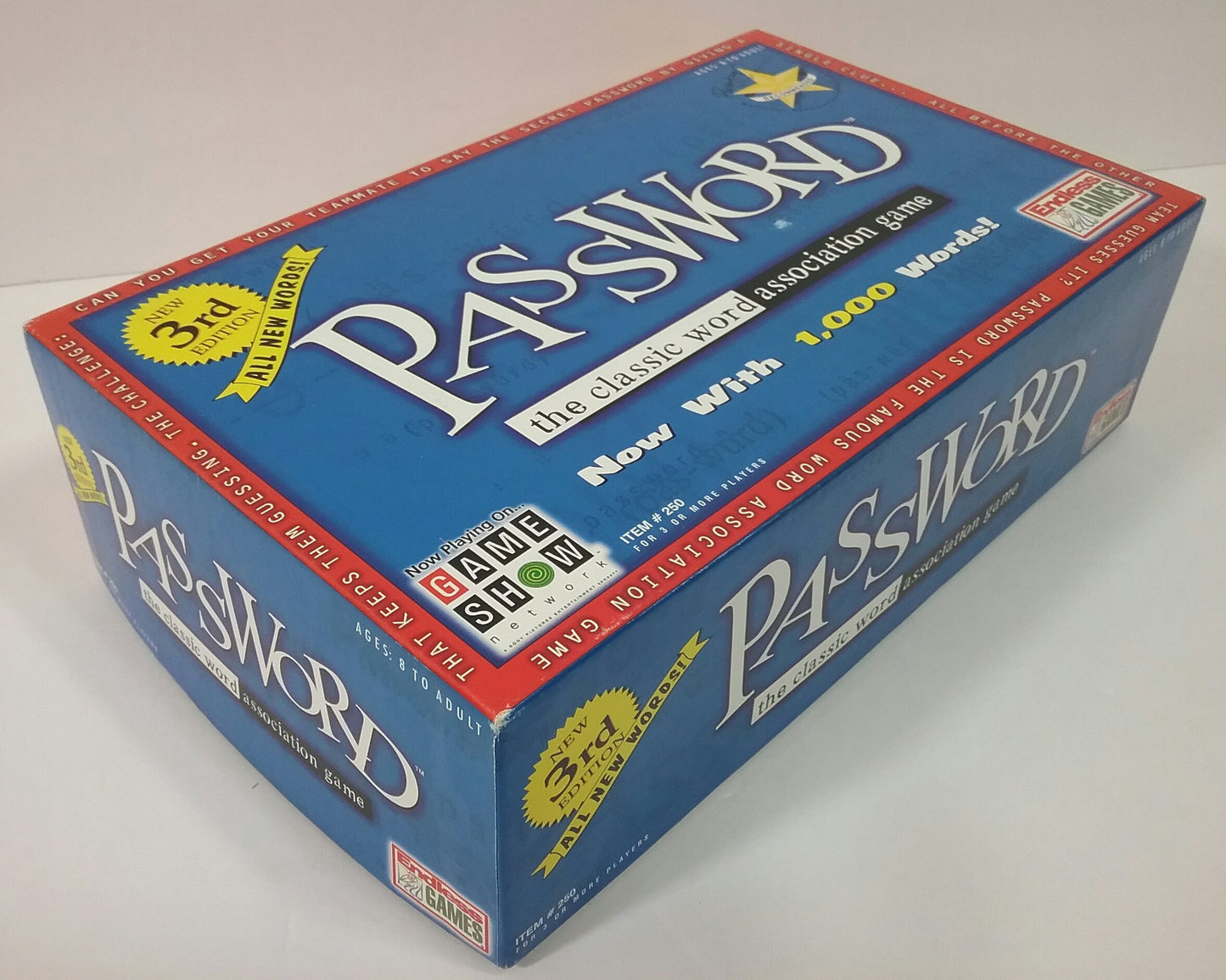 Endless Games Password 3rd Edition Board Game - Plastic Material, Engaging Family Fun