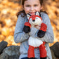 Mary Meyer Stuffed Animal Cozy Toes Soft Toy, 17-Inches, Fox