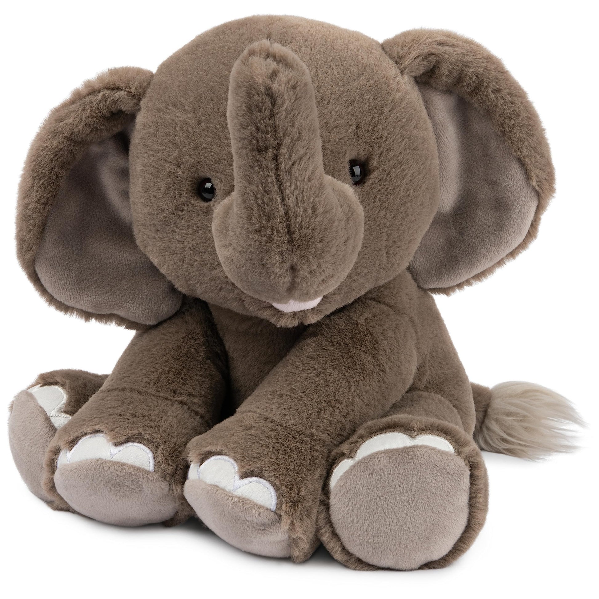 GUND Chai Elephant Plush  enhanced Stuffed Animal for Ages 1 and Up  Gray  10 