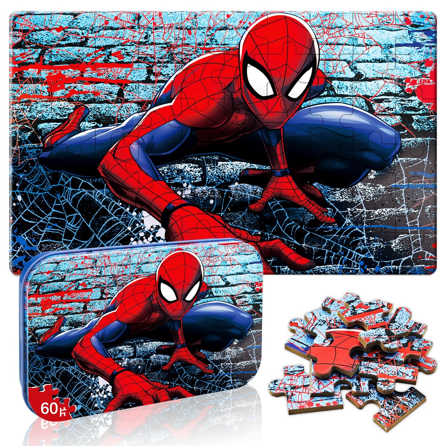 Kids Puzzles  Puzzle for Kids Ages for 5 6 7 8 9 10 11 12 Boys and Girls Toy Puzzles  60 Piece Coloful Jigsaw Puzzle