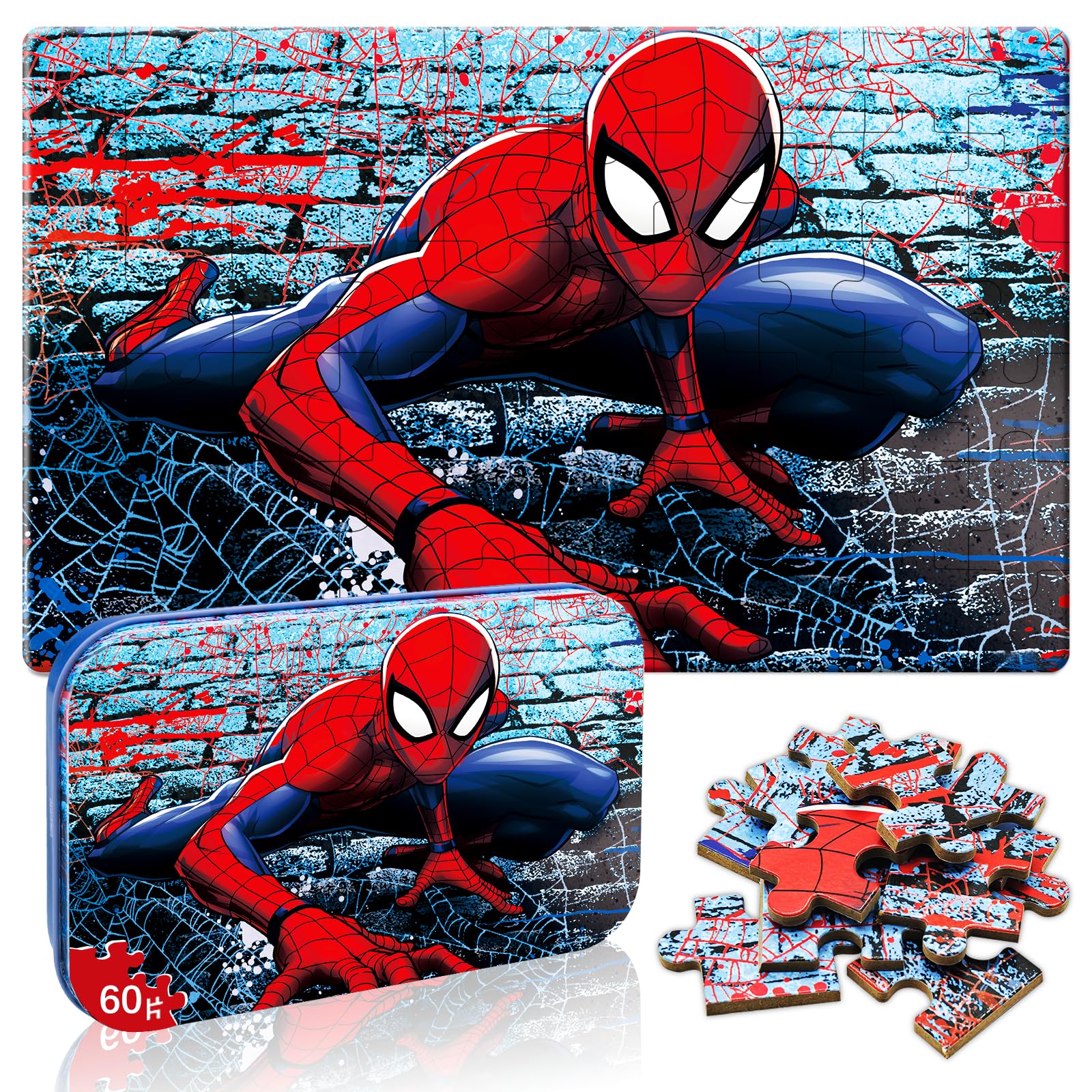 Kids Puzzles  Puzzle for Kids Ages for 5 6 7 8 9 10 11 12 Boys and Girls Toy Puzzles  60 Piece Coloful Jigsaw Puzzle