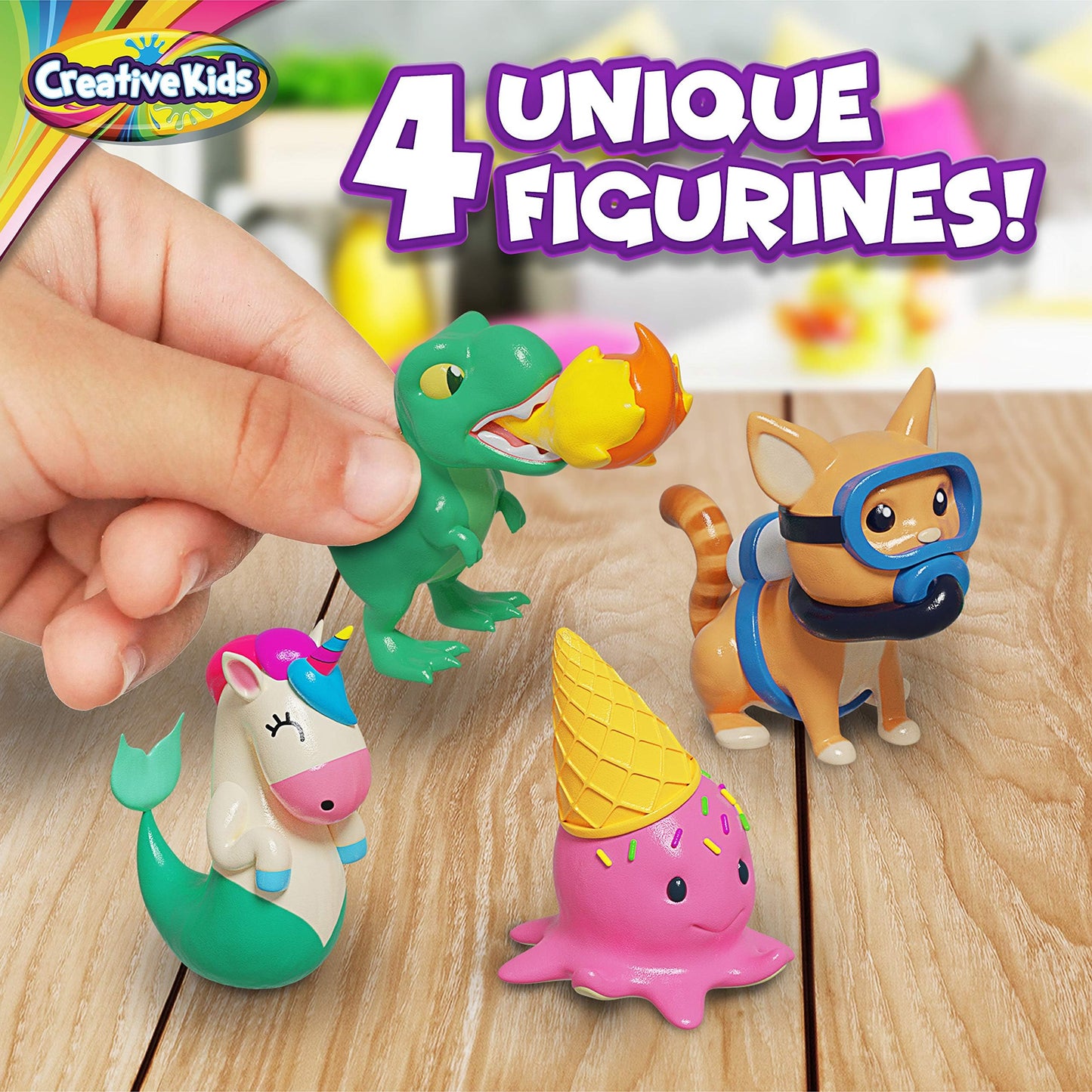 Make Your Own Water Globe Craft Kit For Kids – Diy Crafts Boys Girls Snow Globe Making Kit For Children - Under Sea Inspired Collectible Dog Dinosaur Unicorn Ice Cream Figurines Ages 4+