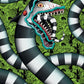 USAOPOLY Beetlejuice Sandworm Jigsaw Puzzle, 1000 Pieces, 19" x 27", Earthy Brown/Green, Officially Licensed Merchandise