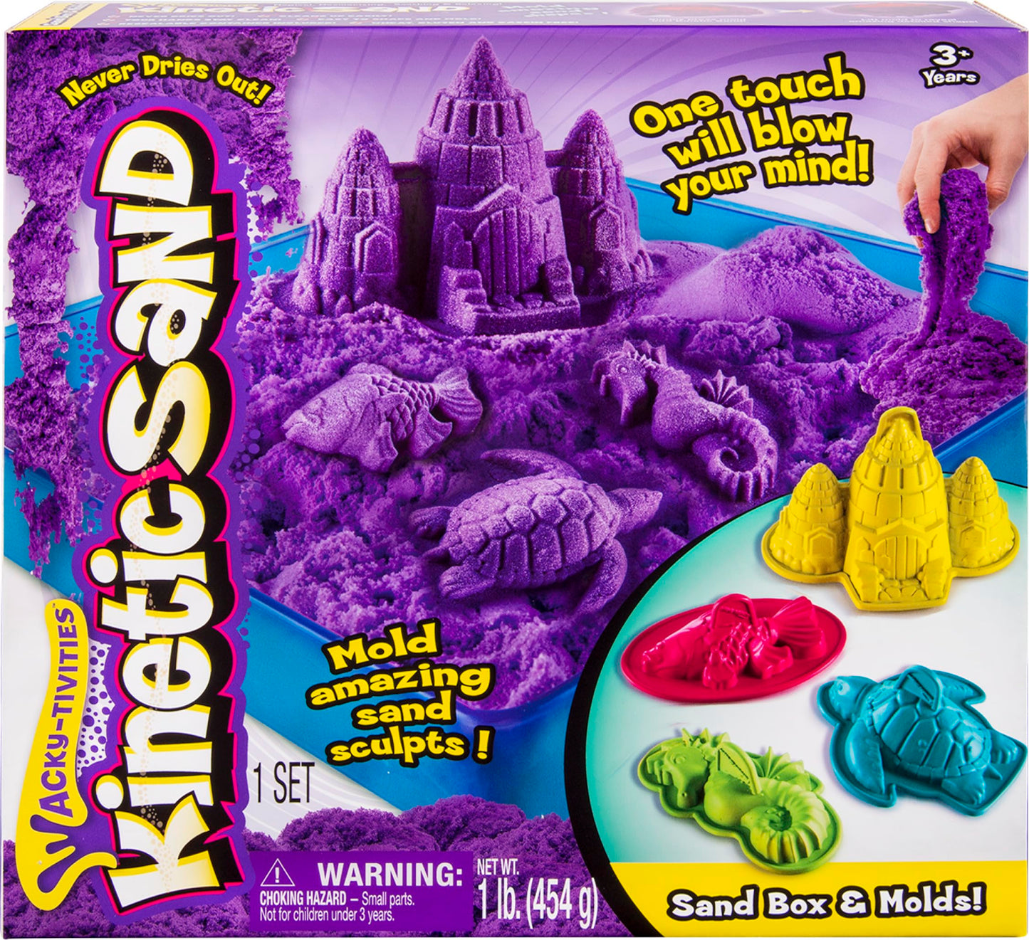 KNS ACK KineticSand Box Set - Multicolor (Colors May Vary)