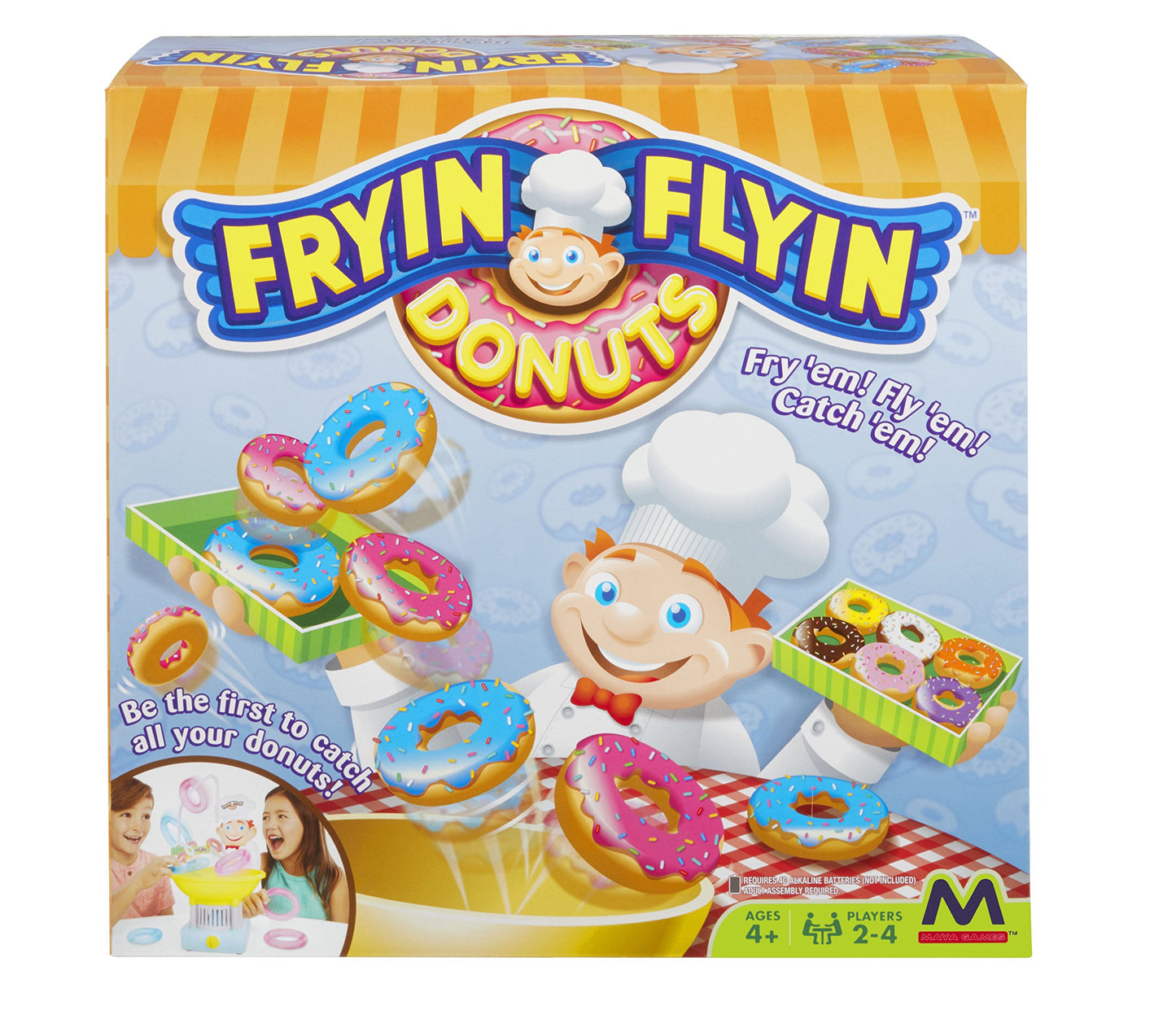 Maya Games  Fryin Flyin Donuts  Family Game